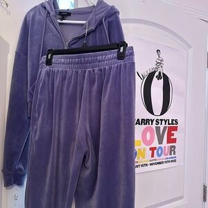 Cute Forever 21 indigo loungewear set 😍💜